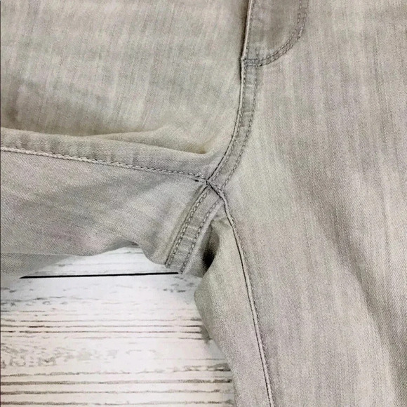 Chicos platinum ultímate rhinestones Fit Embellished jeans flap pockets - Picture 5 of 8